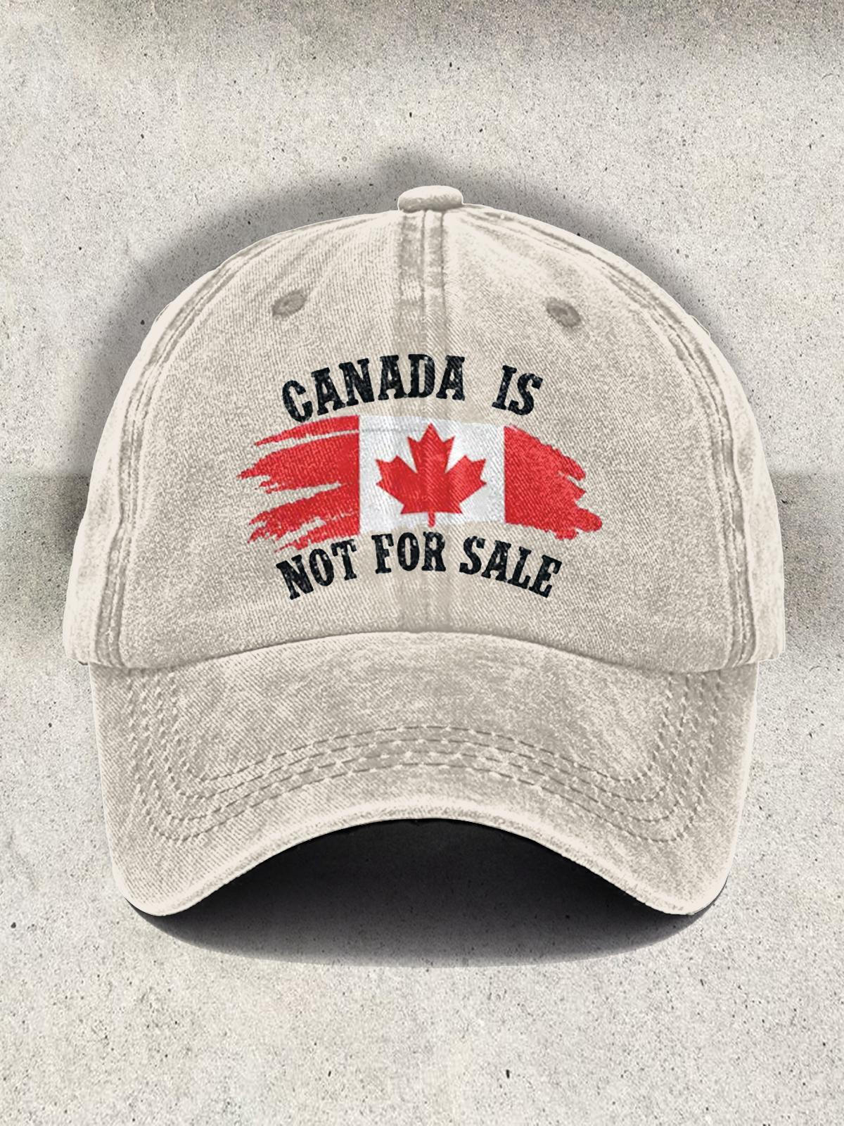 Canada Print Baseball Cap