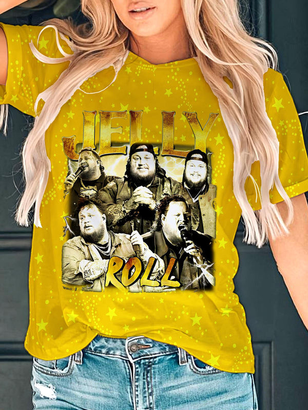 Post Malone Tour Crew Neck T-shirt