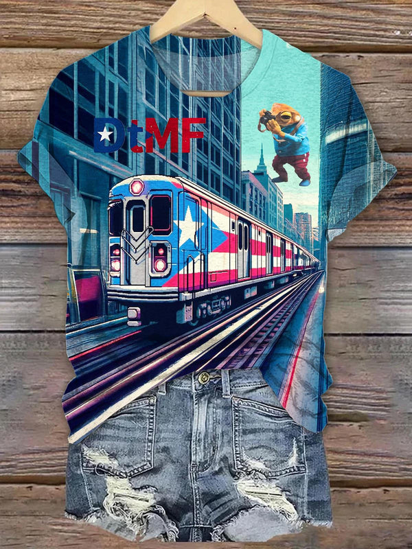 Puerto Rico Crew Neck T-shirt