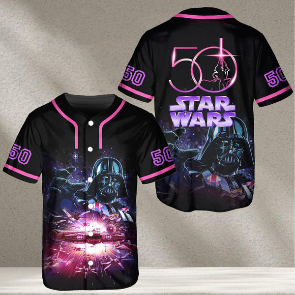 Star Wars x Darth Vader 50th Anniversary Baseball Jersey
