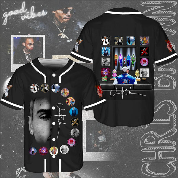 Chris Brown Baseball Jersey