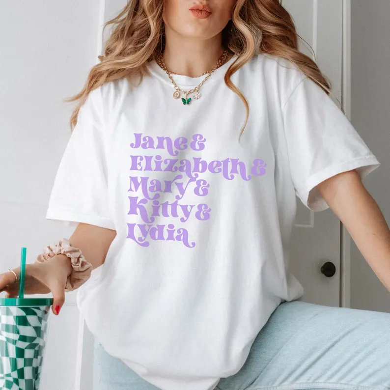 Pride & Prejudice Bennet Sisters T-Shirt