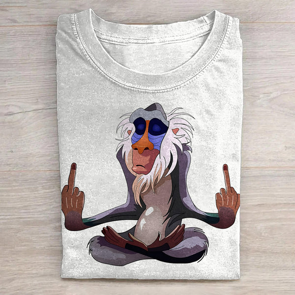 Dark material Washed Cotton Short Sleeves