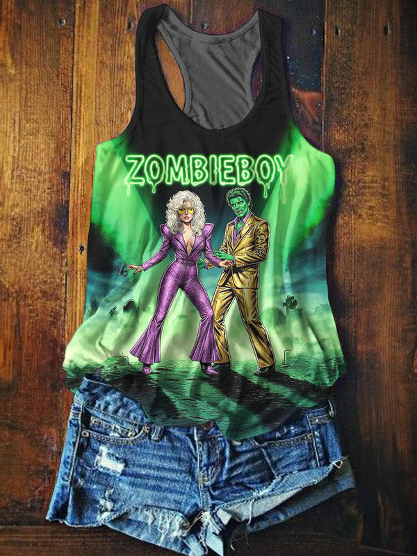 Lady Gaga Mayhem Tour Printed Casual Tank Top