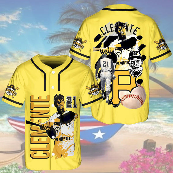 Roberto Clemente Puerto Rican Baseball Jersey