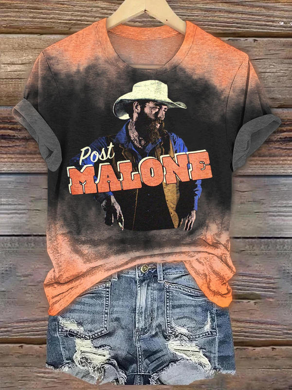 Malone And Jelly Concert Crew Neck T-shirt