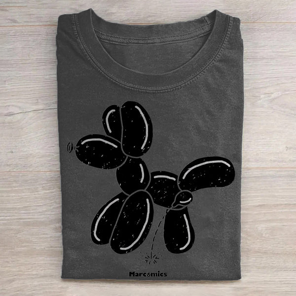 Spoof Puppy Washed Cotton Short Sleeves