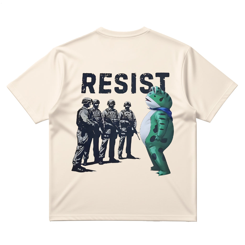 Resist Portland Frog Crew Neck T-shirt