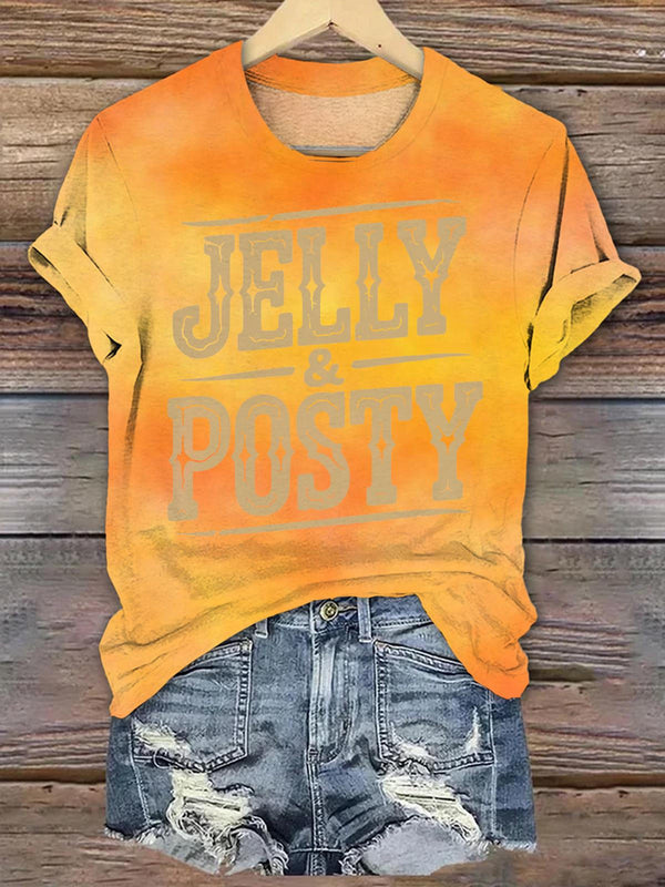 Jelly Roll Posty Crew Neck T-shirt