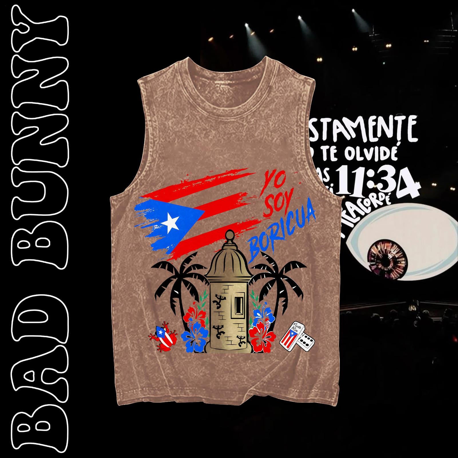 Puerto Rico Vintage Tank Top