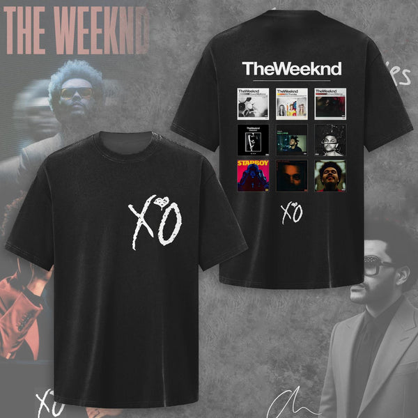 The Weeknd 2025 Tour Crew Neck T-shirt