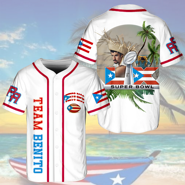 Here For The Benito Bowl Baseball Jersey