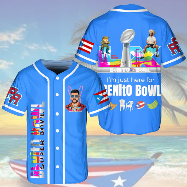 Benito Bowl American Football Game Baseball Jersey