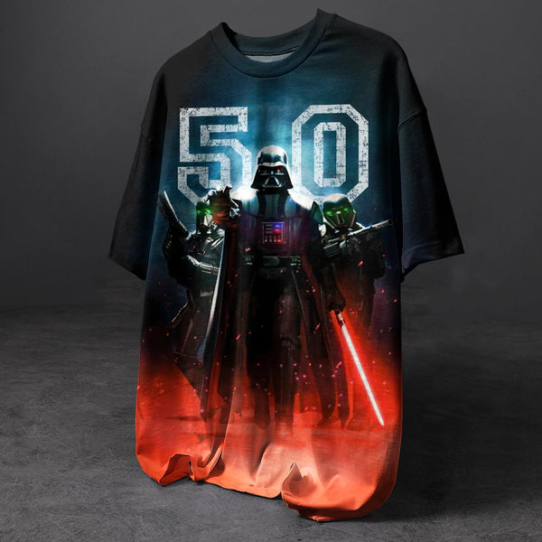 Star Wars x Darth Vader 50th Anniversary Crew Neck T-shirt