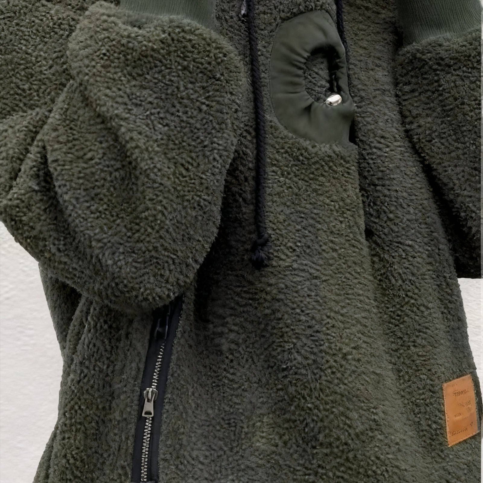 Pet Care Hoodie Long Sleeve Warm Fall Winter Pullover Sweatshirt with Dog Pouch for Outdoor Dog Walking generous