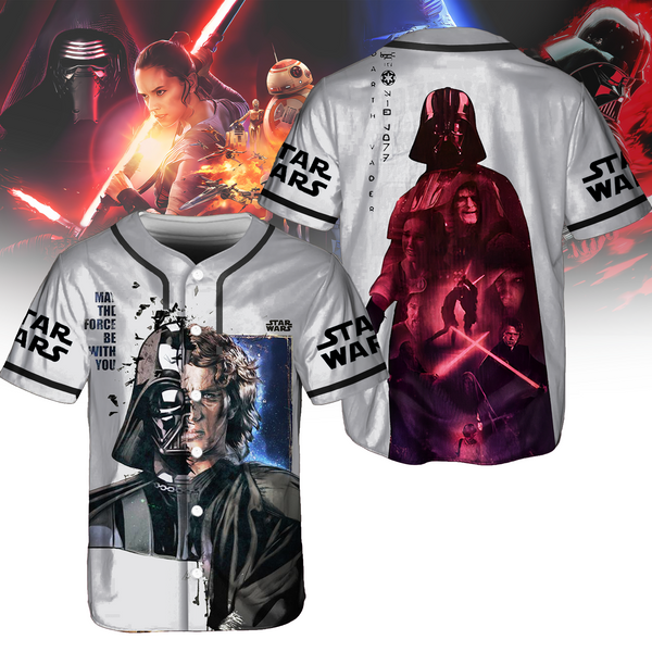 Star Wars 3D Apparel Baseball Jersey