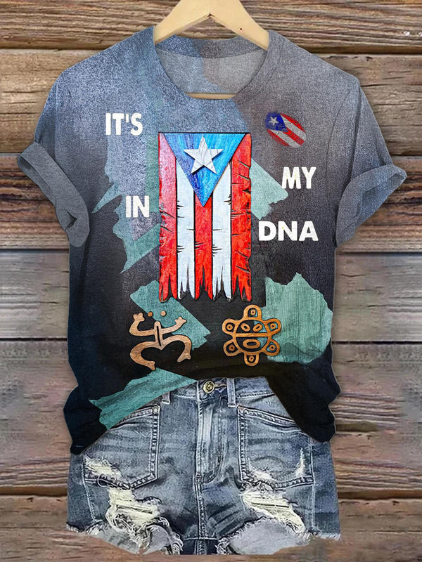Puerto Rico Crew Neck T-shirt