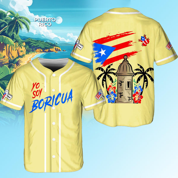 Puerto Rico Baseball Jersey
