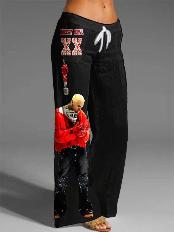 Women's Breezy Bowl XX Printed Casual Pants