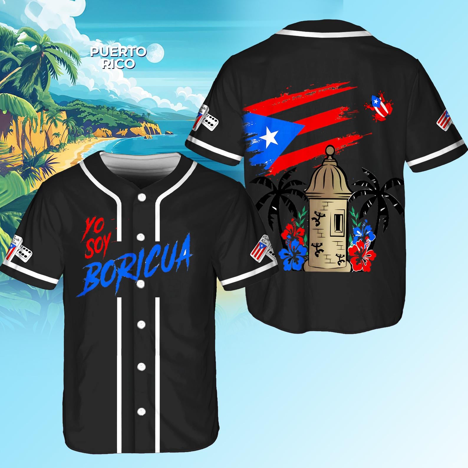 Puerto Rico Baseball Jersey