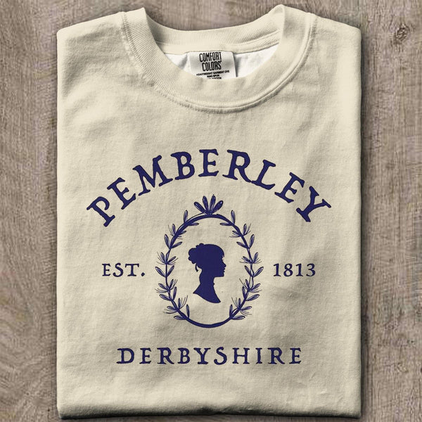 Pride and Prejudice Simple and Versatile T-shirt Crew Neck T-shirt