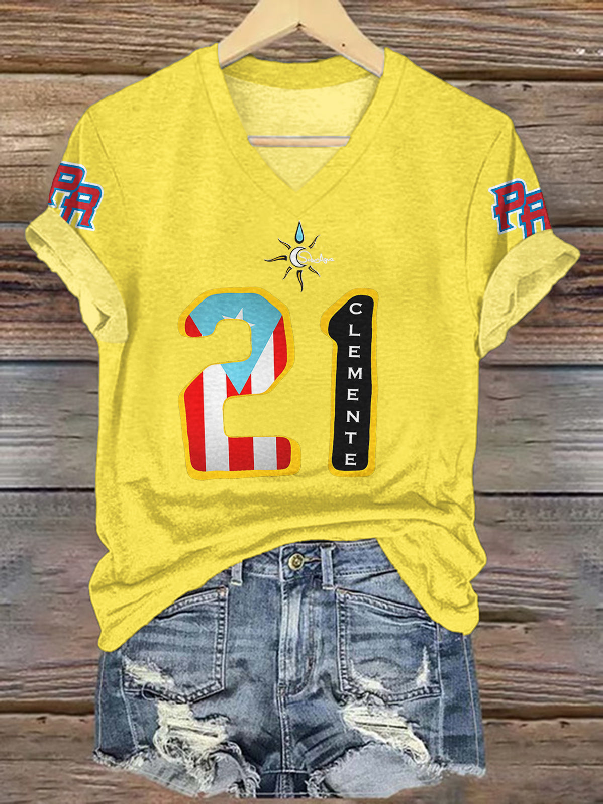 Roberto Clemente V-neck T-Shirt
