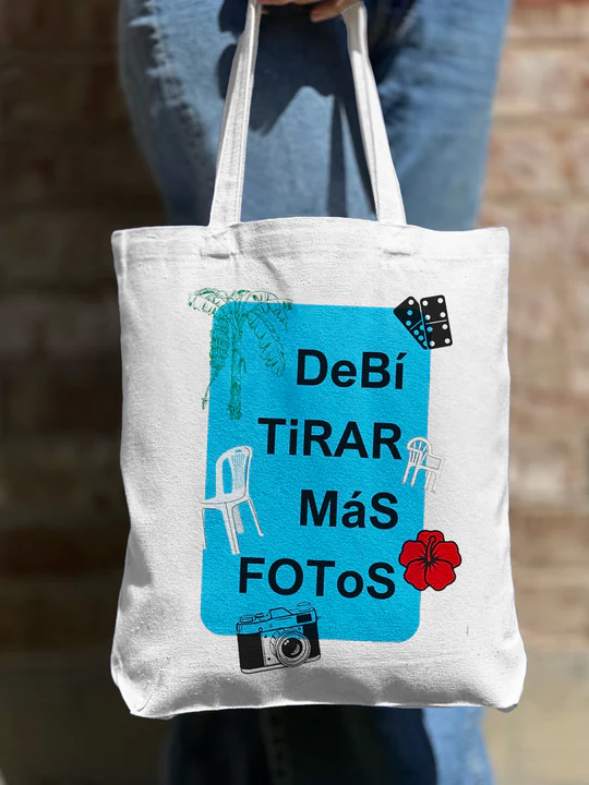 Puerto Rico Shoulder Zipper Canvas Bag（Best Seller）