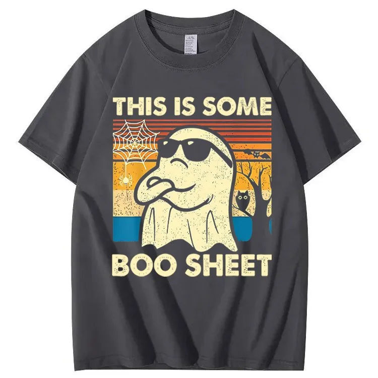 This Is Some Boo Sheet Ghost 100% Cotton T-Shirt