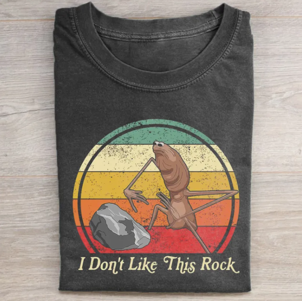 I Don't Like This Rock T-shirt