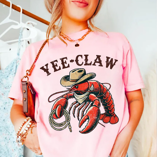 Western Crawfish Clipart T-Shirts