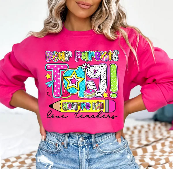 Preppy Last day of School Sweatshirt