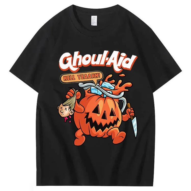 Halloween Ghoul Aid Pumpkin  T-Shirt
