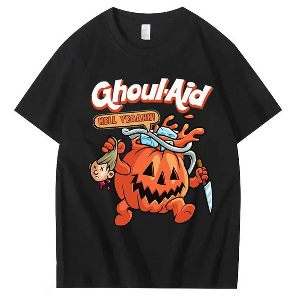 Halloween Ghoul Aid Pumpkin  T-Shirt