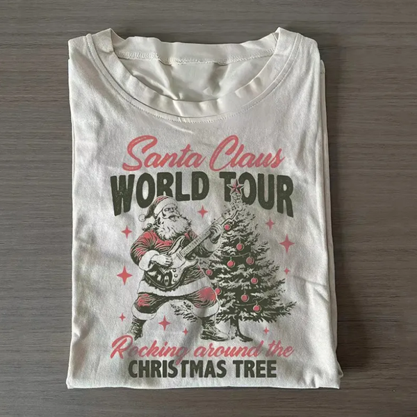 Retro Santa Claus T-shirt