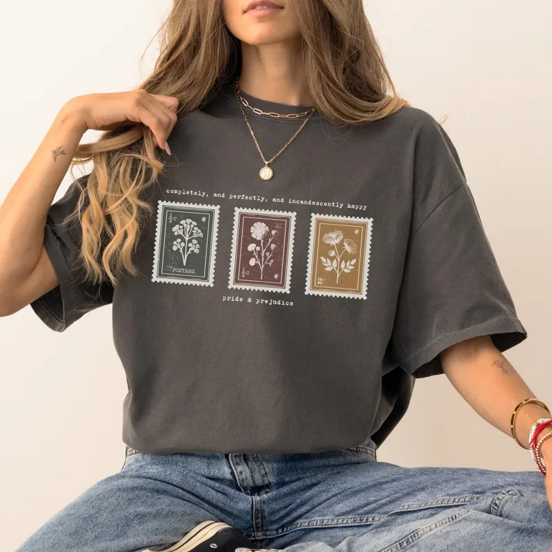 Comfort Colors Pride and Prejudice Shirt
