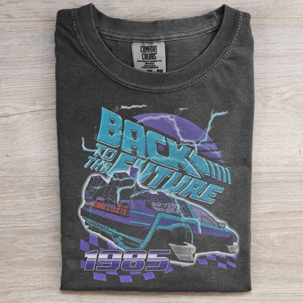 Vintage Back to the Future Poster Style T-Shirt