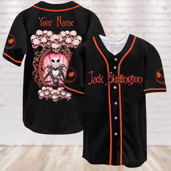 Nightmare Before Christmas Baseball Jersey