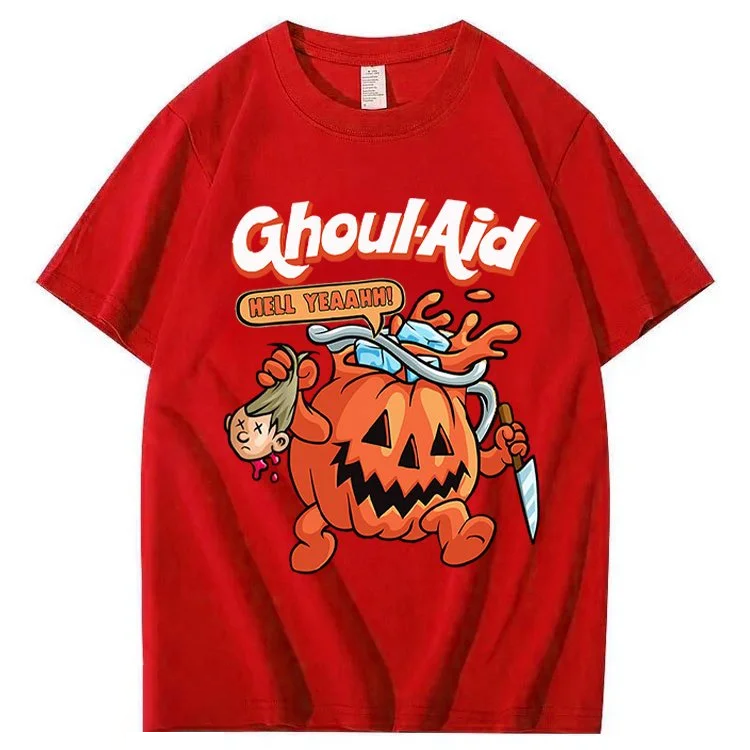 Halloween Ghoul Aid Pumpkin  T-Shirt