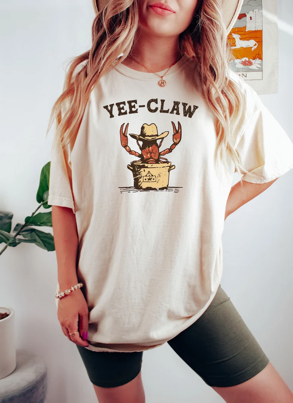 Yee Claw Yee Haw Crab Shirt