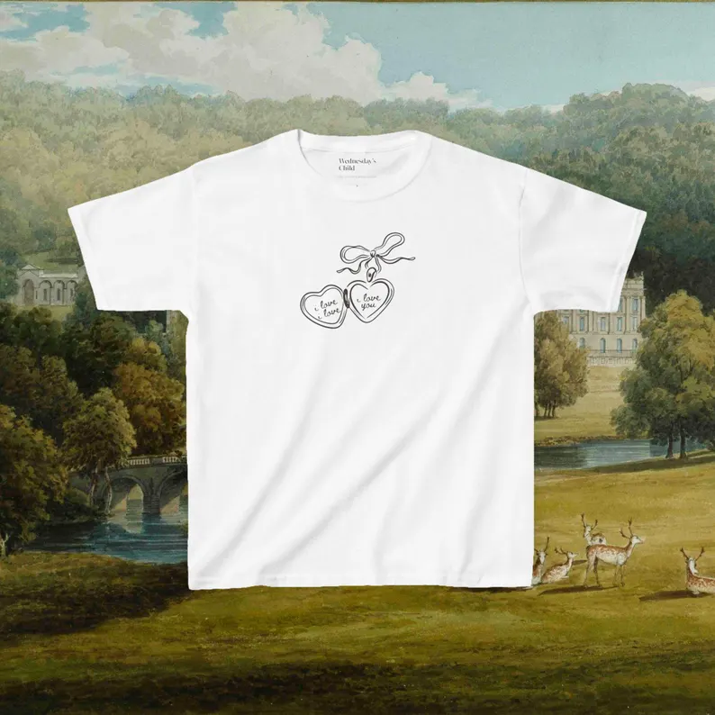Mr Darcy's Proposal y2k Cotton Baby Tee