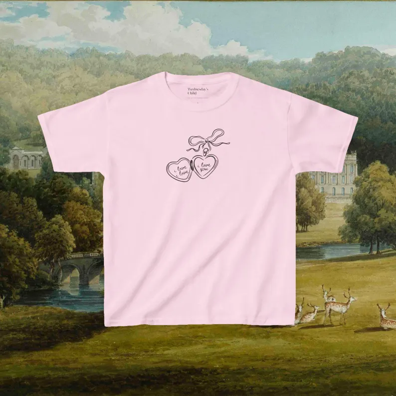 Mr Darcy's Proposal y2k Cotton Baby Tee