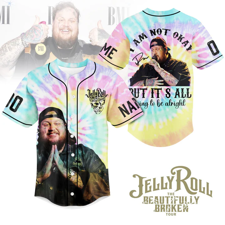 Post Malone Jelly Roll Baseball Jersey（Best Seller）