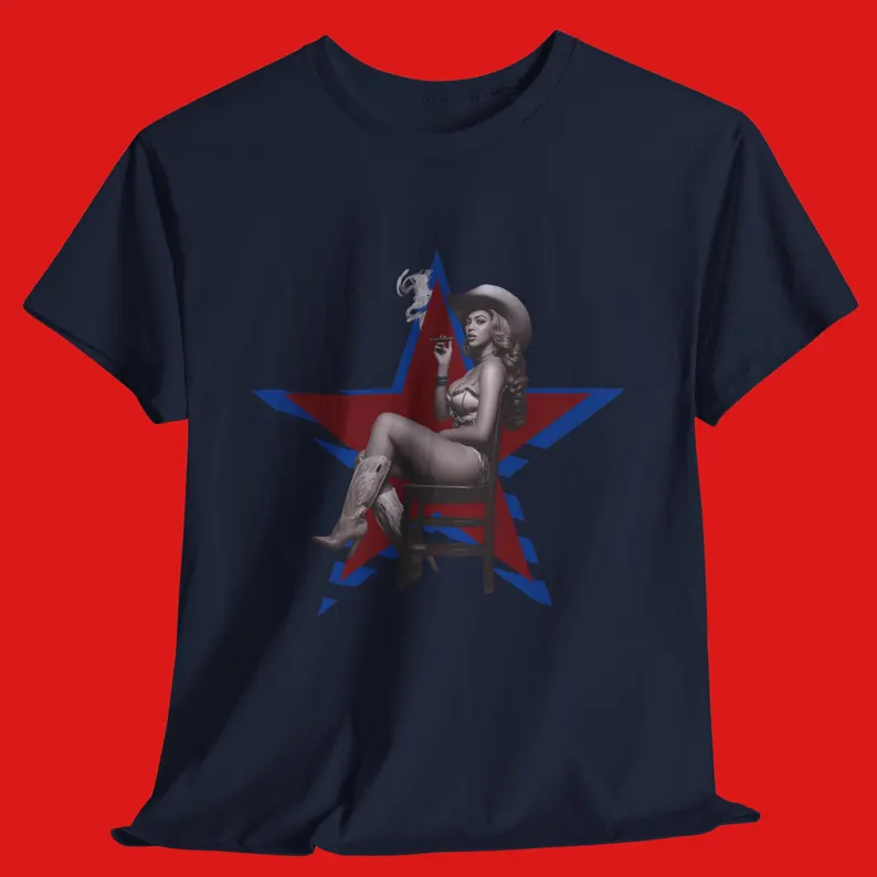 Beyoncé Unisex Shirt with Western Americana Flair