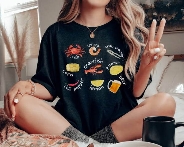 Crawfish Boil Festival Eating T-Shirt