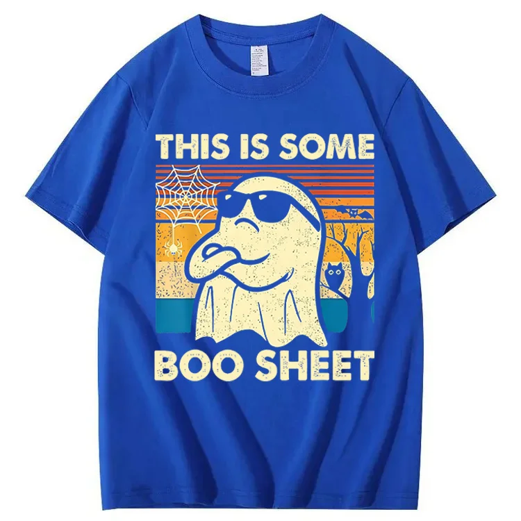 This Is Some Boo Sheet Ghost 100% Cotton T-Shirt