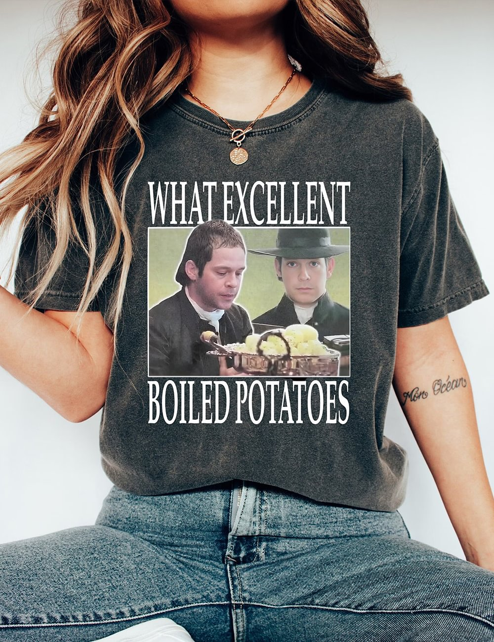 Boiled Potatoes Pride and Prejudice Fitzwilliam Darcy T-Shirt