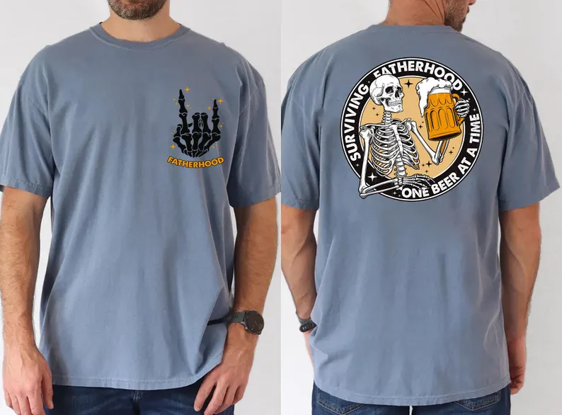 Beer Drinking Dad Shirt