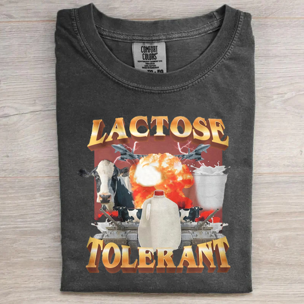 Lactose Tolerant Vintage Graphic T-Shirt