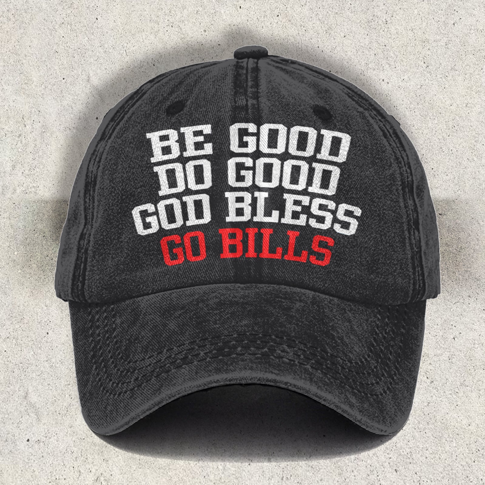 Do Good Deeds Print Baseball Cap