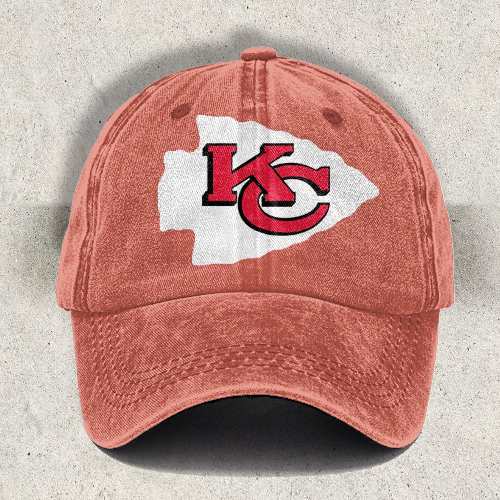 Chiefs Kansas Print Baseball Cap